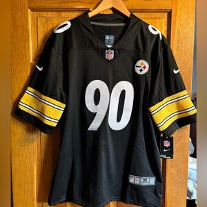 Nike Black and Yellow T.J. Watt Jersey
Received as a present but too big for me.